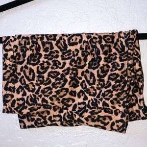 Leopard tube top